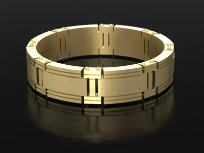 Classic ring for good MAN 3D print model