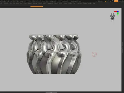 vase 3d print 786  3D print model