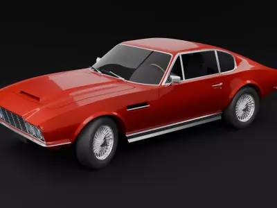 Aston Martin DBS 1970 3D model