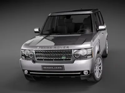 Range Rover 2013 3D model