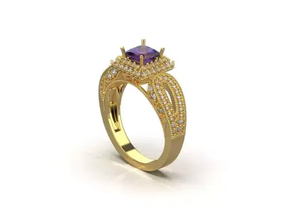 ring code 93 3D print model