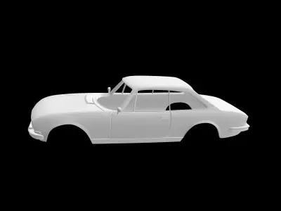 Peugeot 504 coupe Pininfarina 3D print model
