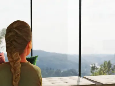 Art Studio and Home Office Scene 3D model