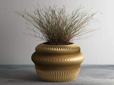 vase pot planter 3d print 878  3D print model