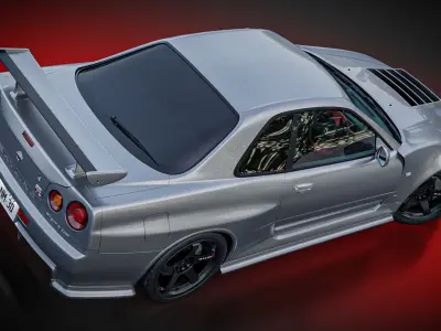 Nissan Skyline GTR R34 Nismo Z-Tune  3D model