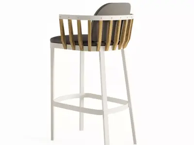 Ethimo Swing Stool 3D model