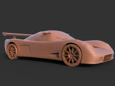 Ultima GTR 3D print model