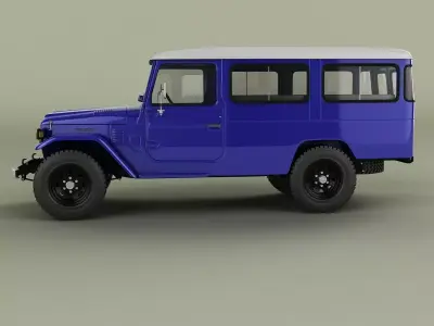 Toyota Land Cruiser FJ47 3D model