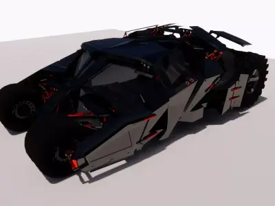 Batmovil batmobile 3D model
