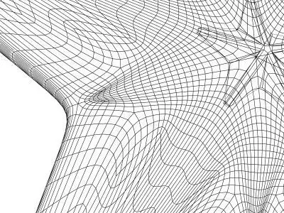 USAF Bronze Star Medal 3D model