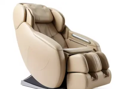 Luxurious Massage Chair D Model Pack Low-poly 3D model