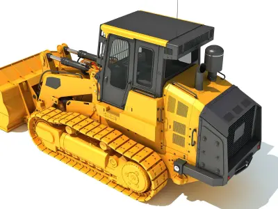 Track Loader 3D model