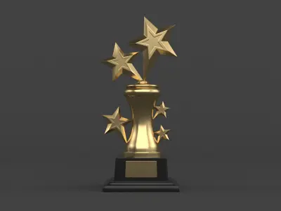 Trophy Cups 3D model 121