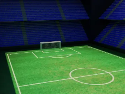 Football Stadium Low-poly 3D model purchase