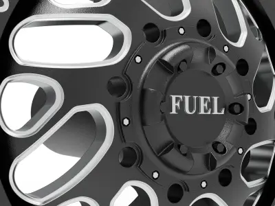 fuel off road FRONT TRITON wheel 3d print model 3D print model
