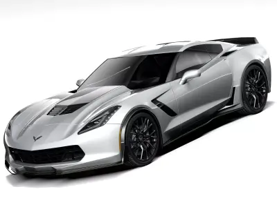 Chevrolet Corvette C7 Z06 2014 3D model