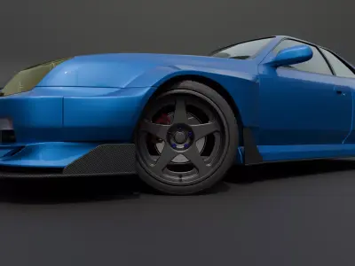 Honda Prelude 5 Type SH Tuned 3D model