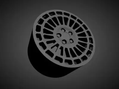 Fifteen52 Integrale scalable and Printable rim 3D print model