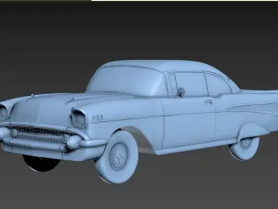 1957 Chevrolet Bel Air 3D model