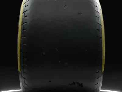 F1 2022 Tire 3D model