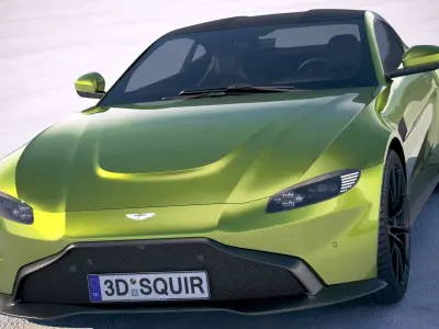 Aston Martin Vantage 2019 3D model