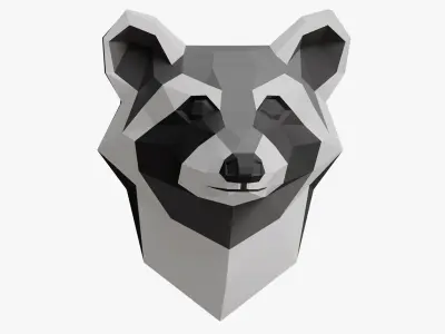 BADGER PAPER HEAD 3D model