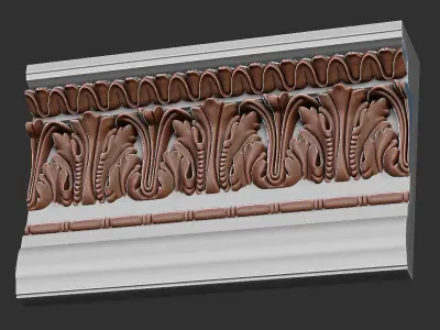 Roman Cornice  3D model