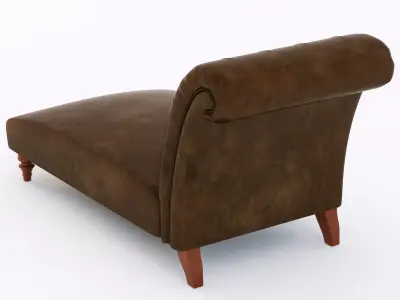 fairford leather sofa 3D model