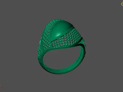 Plain Ring Women Ready STL 3DM Models Womens Rings 3D models 3D print model 21