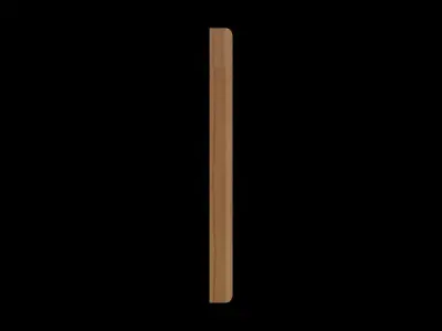 Geometric 3d Framed Wood Wall Decor 3D model