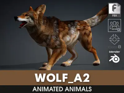 Wolf-A2 3D model