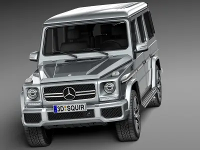 Mercedes-Benz G63 AMG 2013 3D model