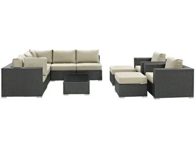 Person Seating Group with Sunbrella Cushions 3D model