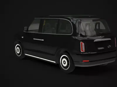 LEVC TX Taxi 3D model