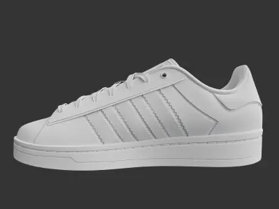 SuperStar Adidas Sneakers  3D model