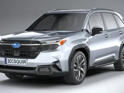 Subaru Forester 2025 3D model