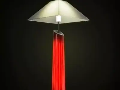 Sleek Modern Lamp 3D model
