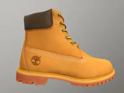 TIMBERLAND SHOES PBR Low-poly 3D model