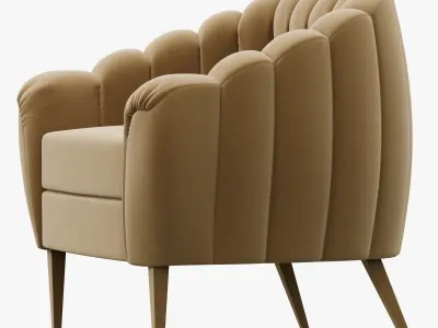 Brabbu Oreas Armchair 3D model