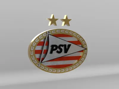 PSV Eindhoven Team Logo 3D model