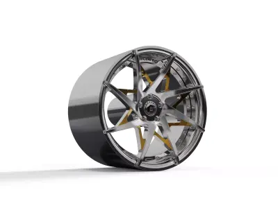 forgiato Turni-ECL concave wheel 3D print model
