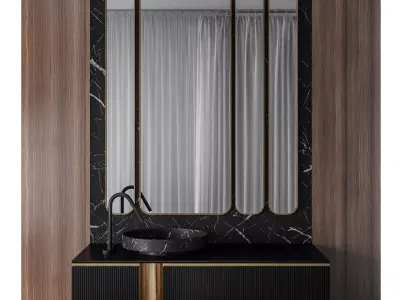 Luxury Bathroom 76 3D model