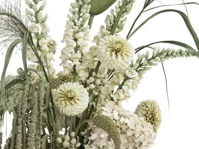 Flower In Vase 113 3D model