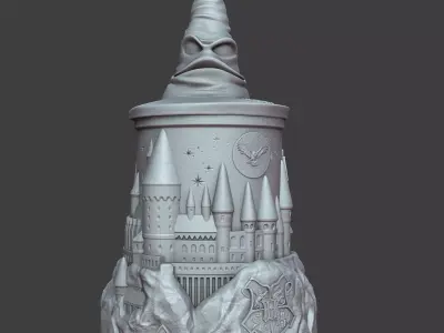 Castle Box 3D Harry Potter 1 3D print model