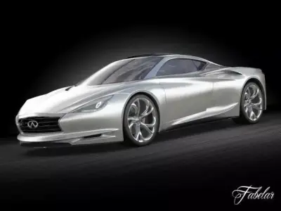 Infiniti Emerg-E concept 3D model