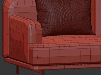 PLEGAT Sofa 3D model