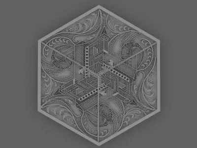 Luxury Box 3D model 3D print model