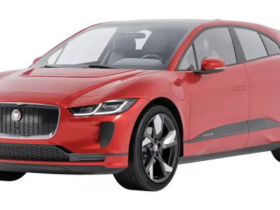 Jaguar I-PACE 2023 3D model
