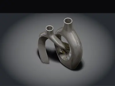 Harmony Twist Vases 3D print model