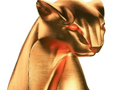 Lion Statue Free 3D model